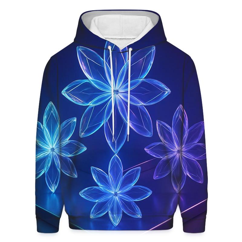 Chromatic Glass Garden premium hoodies