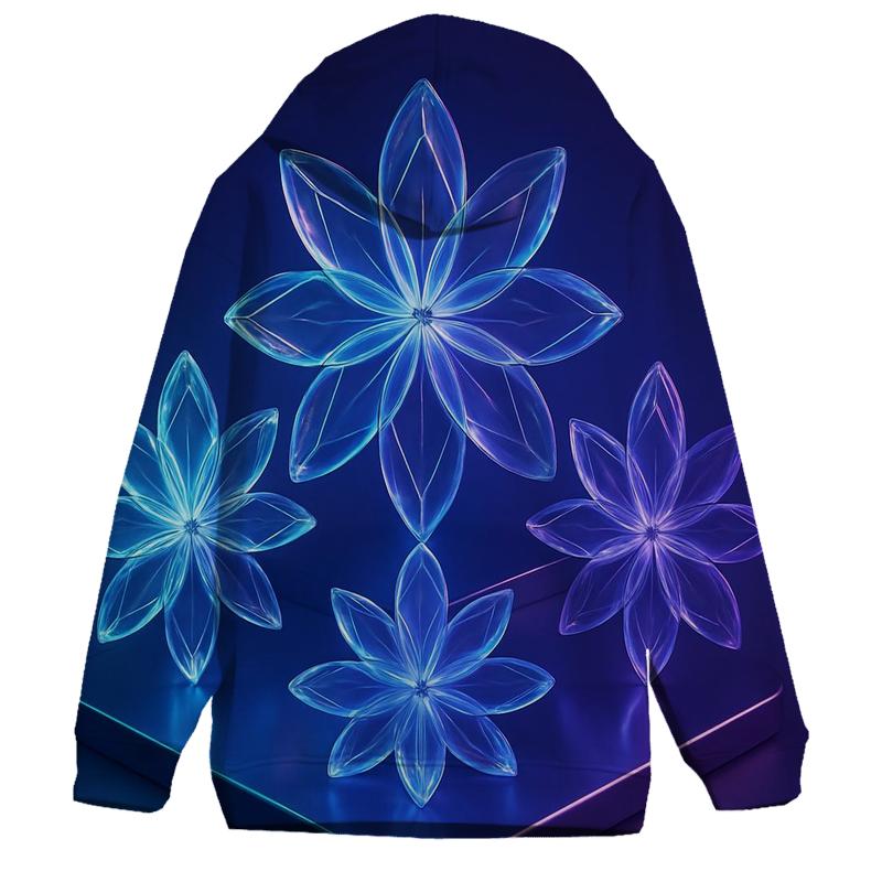 Chromatic Glass Garden premium hoodies