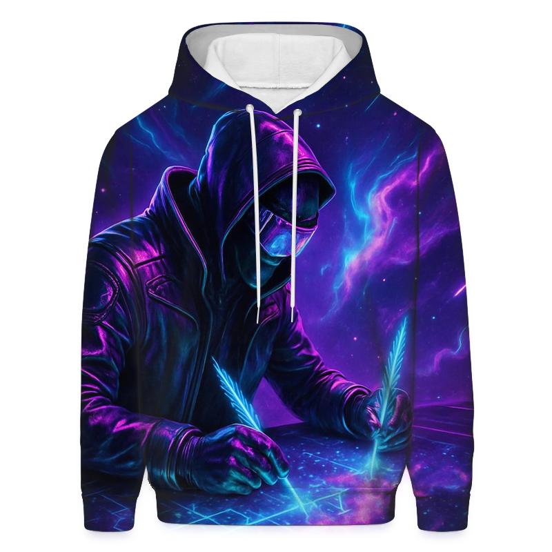 Neon Aurora Cartographer hoodies fashion