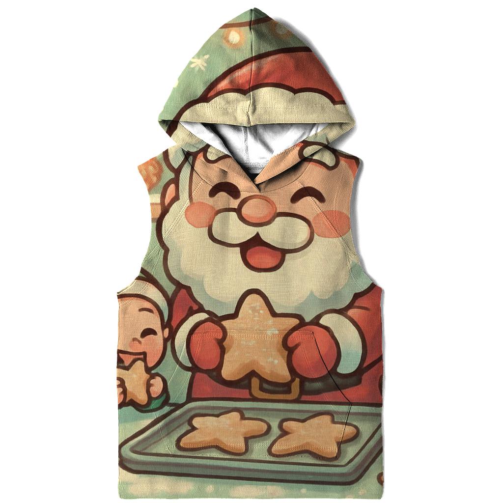 Chibi Cookie Chef Santa pullover hoodies