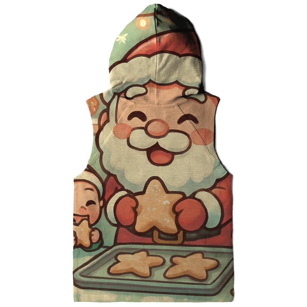 Chibi Cookie Chef Santa pullover hoodies