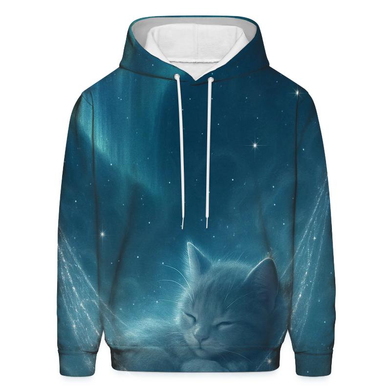 Aurora Nap Feline printed hoodies