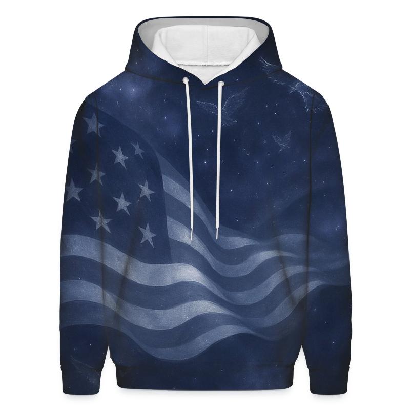 Constellation Banner Flight zip-up hoodies