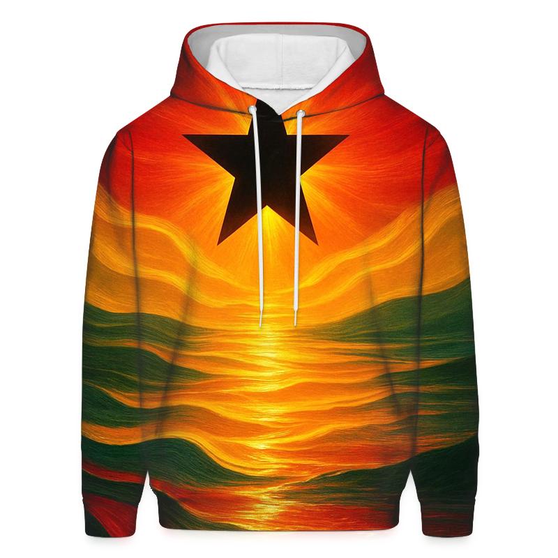 GhanaCoastalPulse heavyweight hoodies