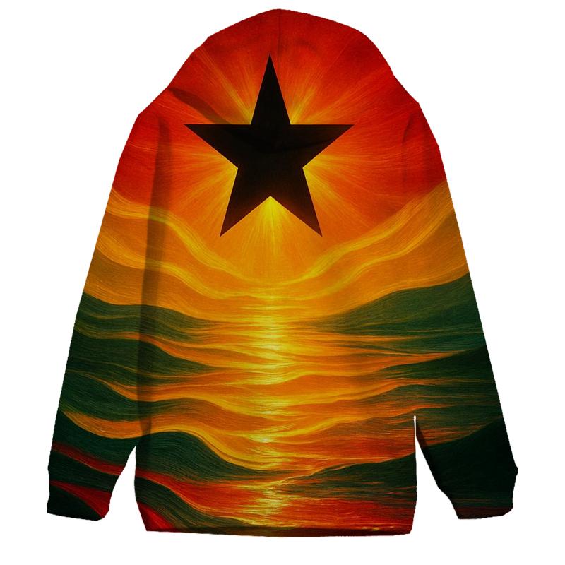 GhanaCoastalPulse heavyweight hoodies