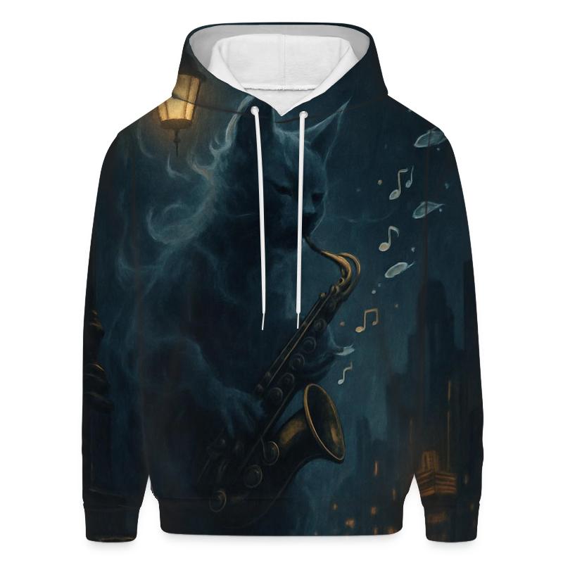 Phantom Alley Jazz Cat hoodie designs