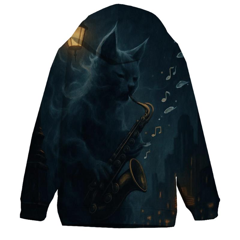 Phantom Alley Jazz Cat hoodie designs