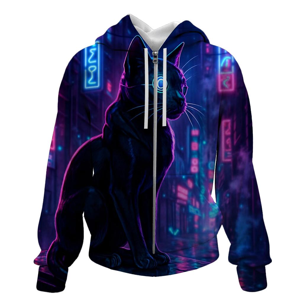 Neon Alley Guardian hoodie designs