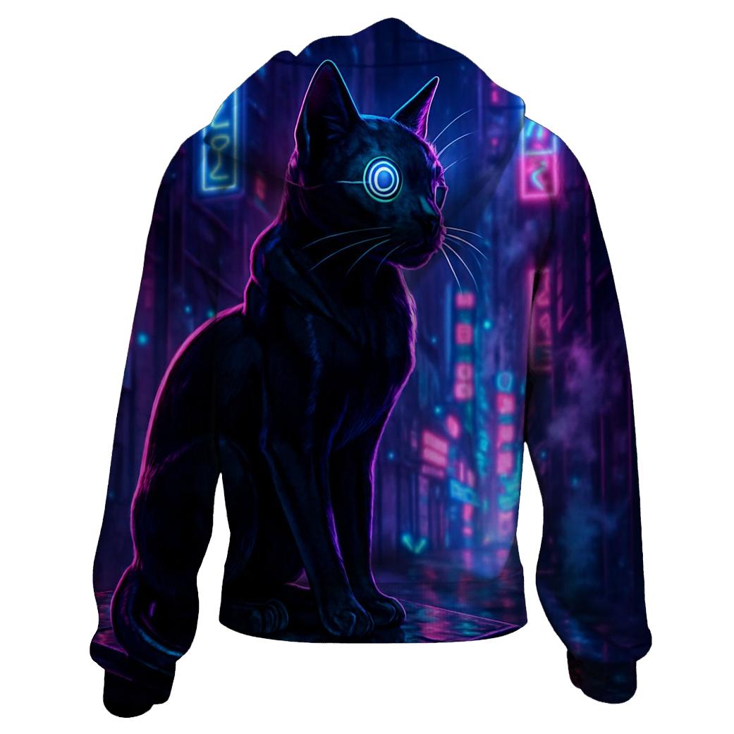 Neon Alley Guardian hoodie designs