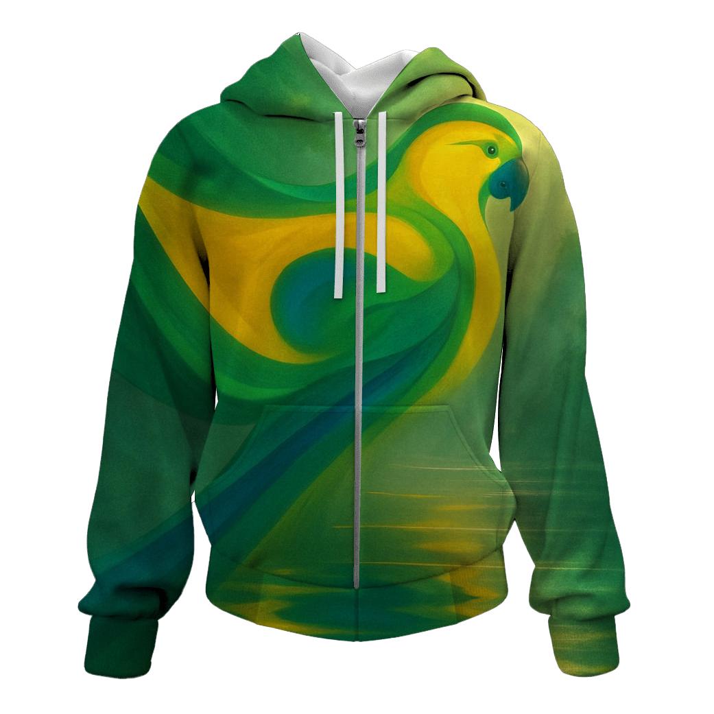 BrazilRainforestWave heavyweight hoodies