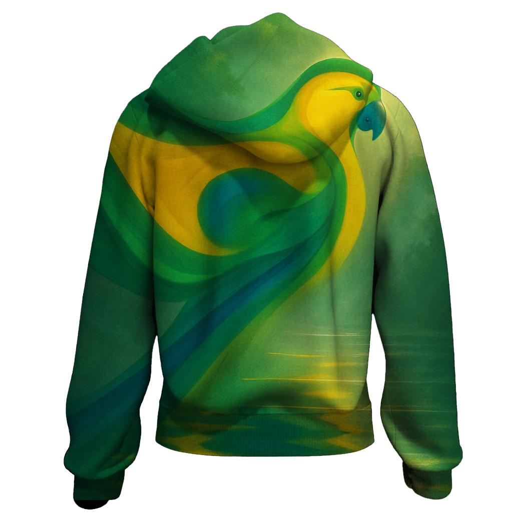 BrazilRainforestWave heavyweight hoodies