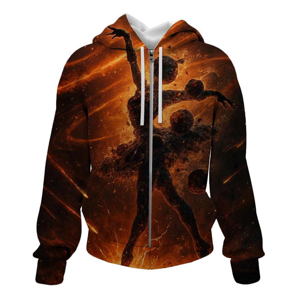 Supernova Ballet zip-up hoodies