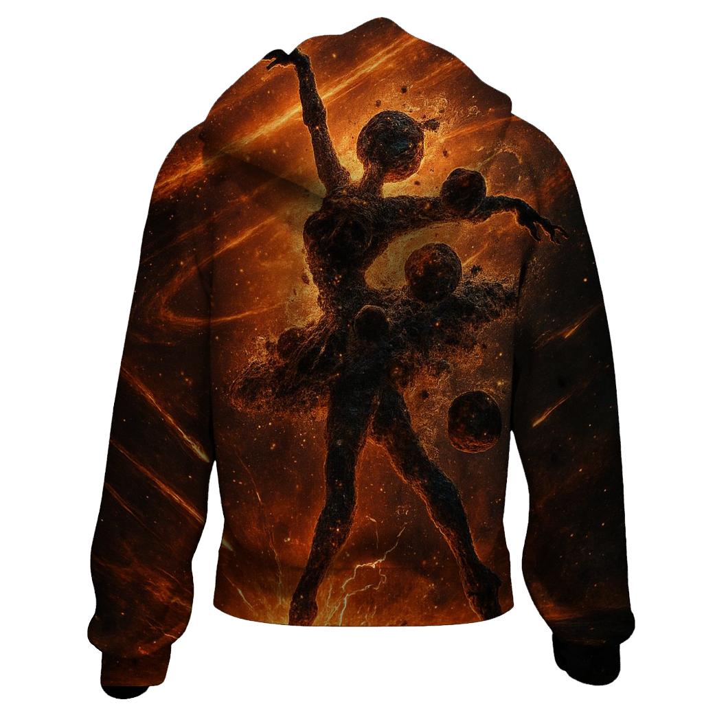 Supernova Ballet zip-up hoodies