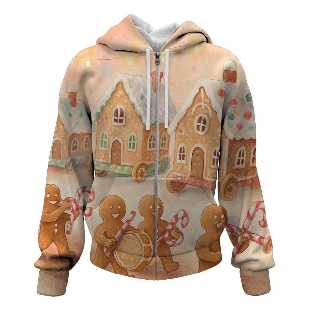 Gingerbread Village Parade hoodie trends