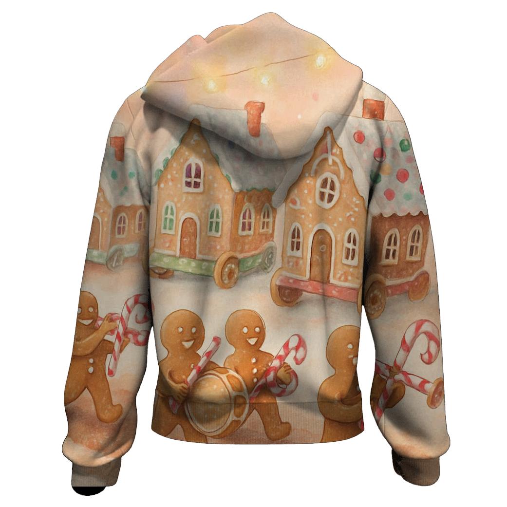 Gingerbread Village Parade hoodie trends