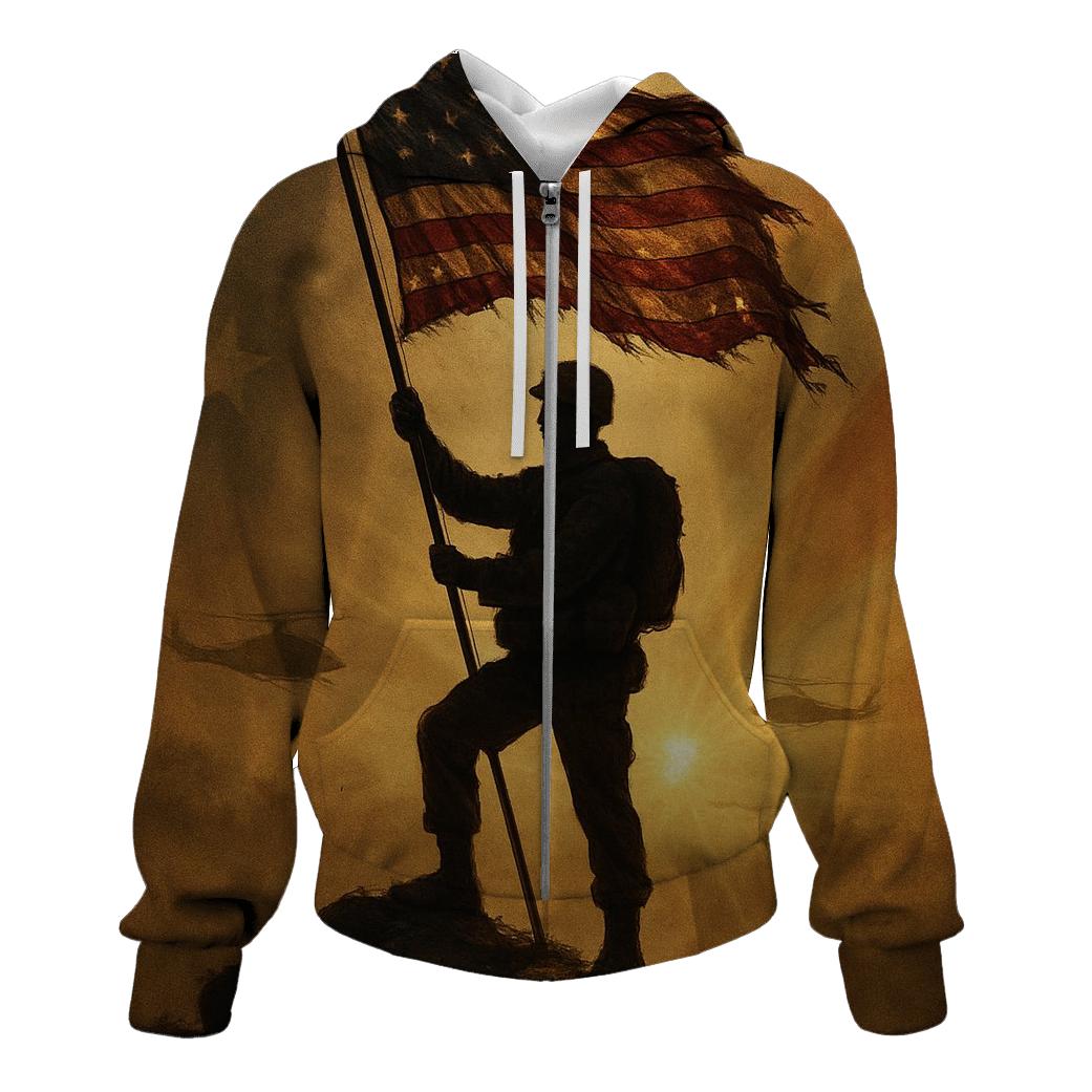Dawn Sentinel Flag custom hoodies
