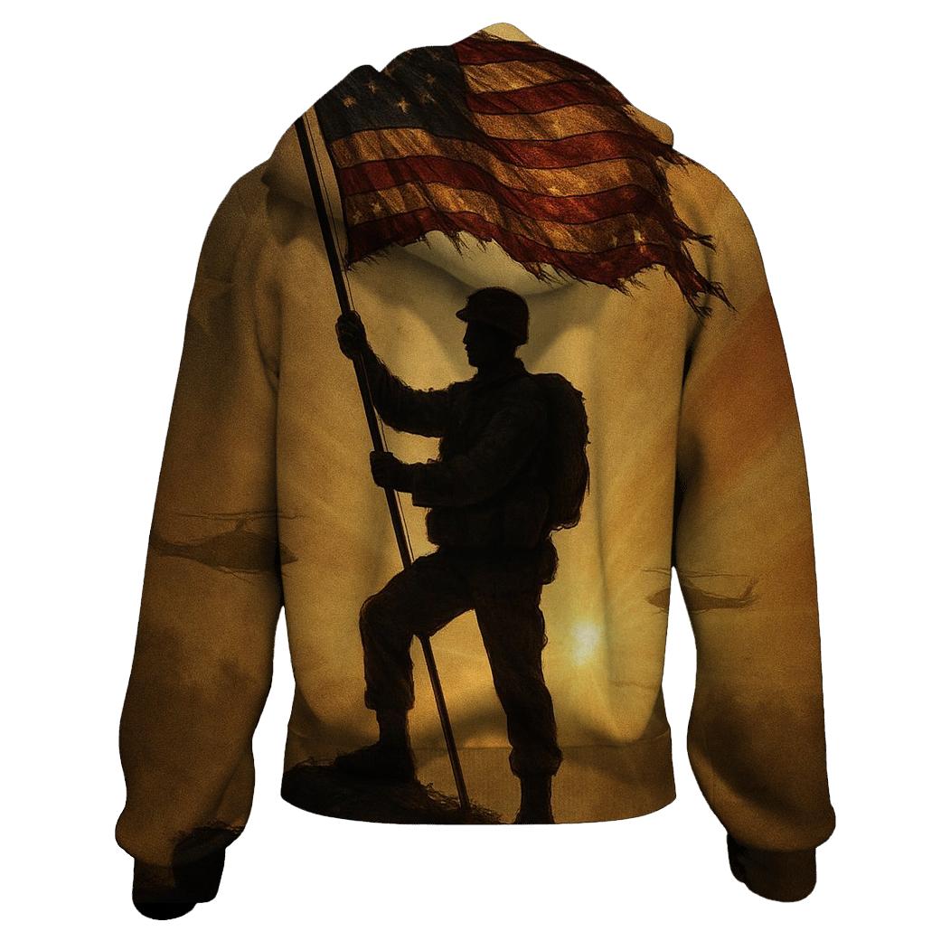Dawn Sentinel Flag custom hoodies