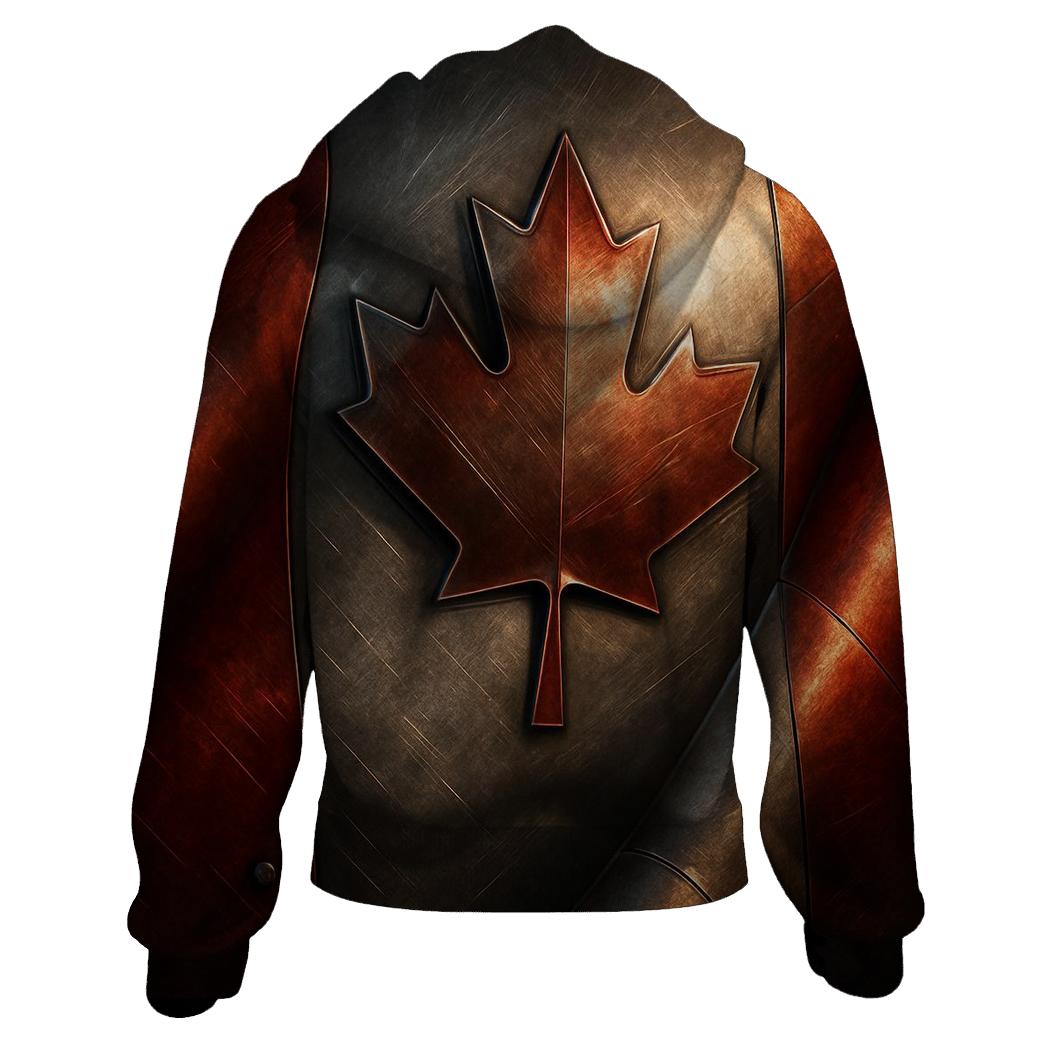 CanadaMapleMetal zip-up hoodies