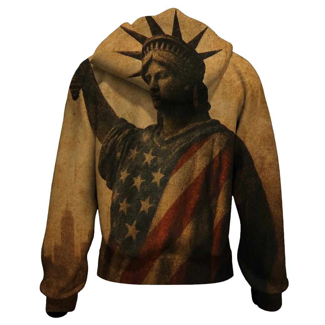 Vintage Liberty Wave hoodie styles