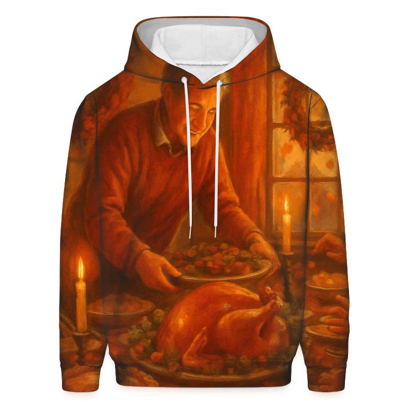 Harvest Hearth Table custom hoodies