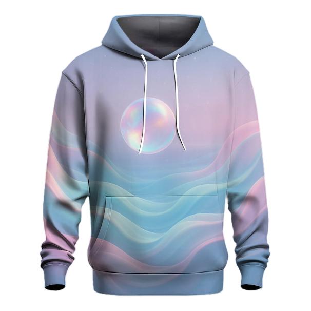 Aurora Ripple printed hoodies