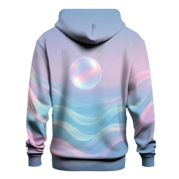 Aurora Ripple printed hoodies
