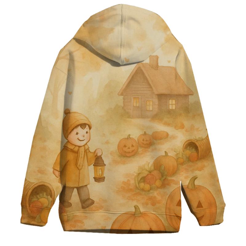Pumpkin Lantern Path hoodies fashion