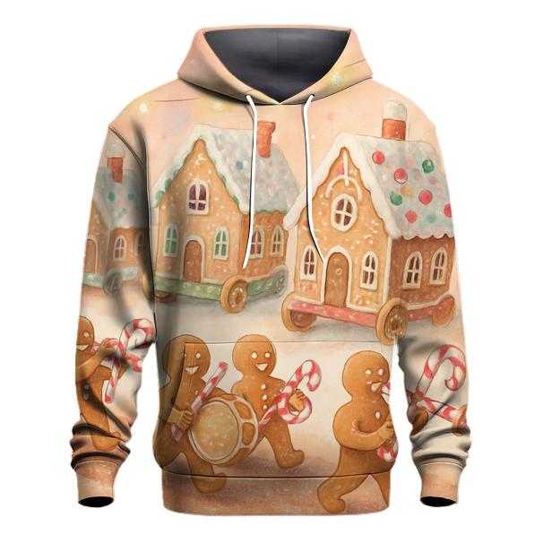 Gingerbread Village Parade heavyweight hoodies