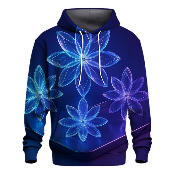 Chromatic Glass Garden zip-up hoodies