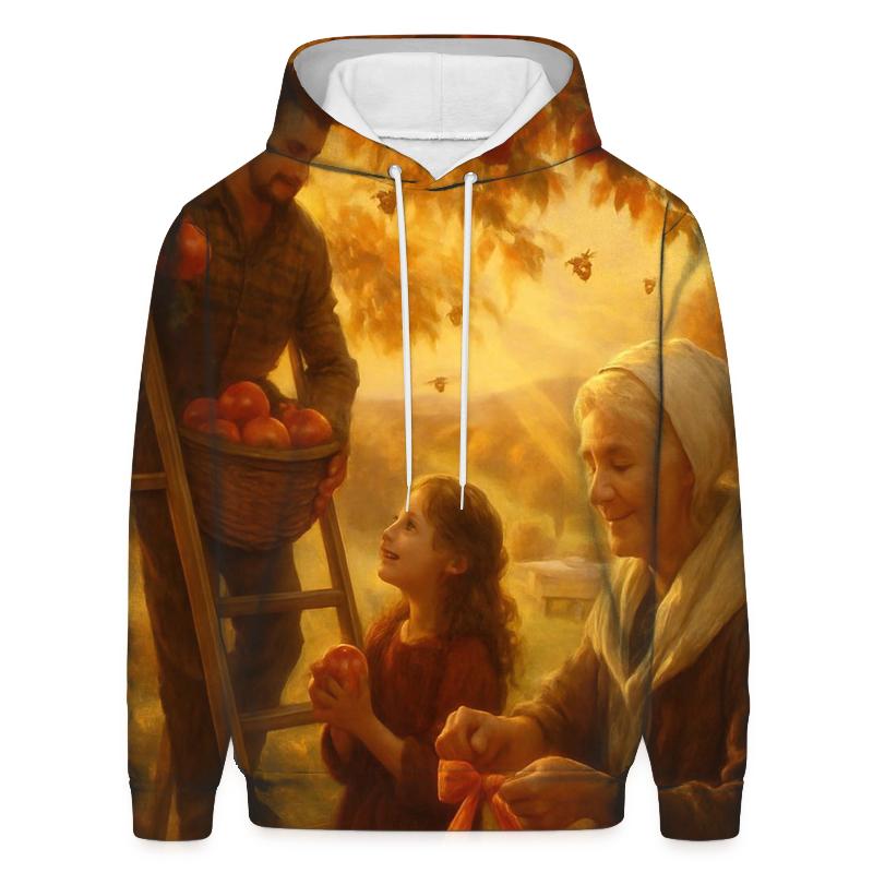 Sunlit Orchard Reunion zip-up hoodies