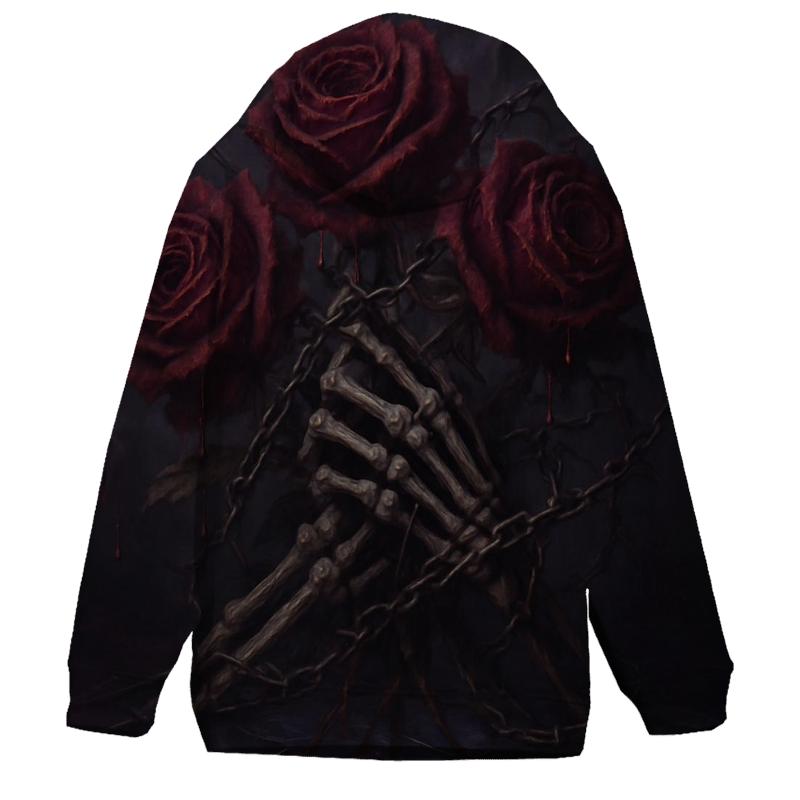 Bouquet Of Nightmares embroidered hoodies