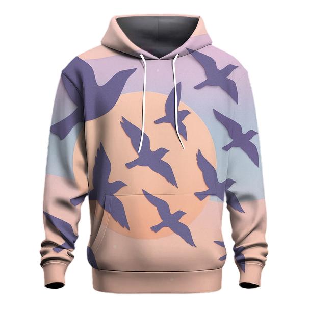 Paper Crane Sundown hoodie designs