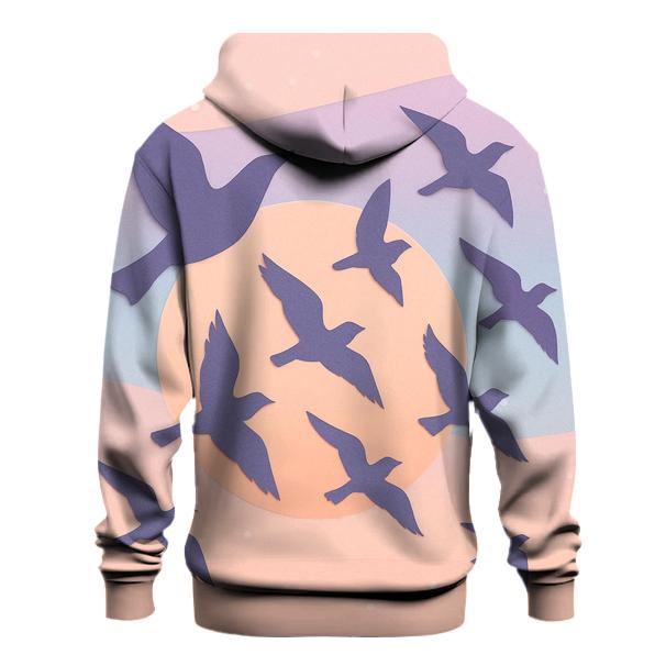 Paper Crane Sundown hoodie designs
