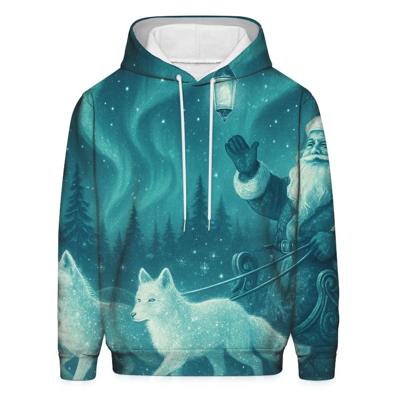 Santa Of The Tundra Parade heavyweight hoodies