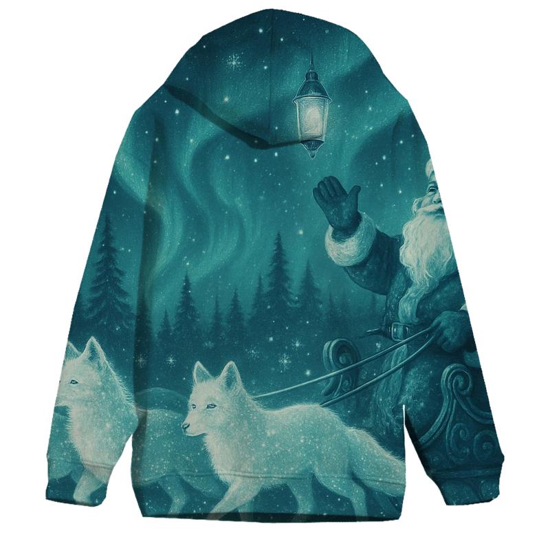 Santa Of The Tundra Parade heavyweight hoodies