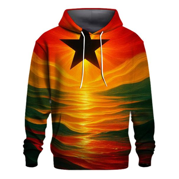 GhanaCoastalPulse zip-up hoodies