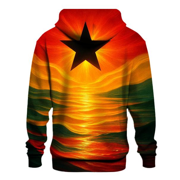 GhanaCoastalPulse zip-up hoodies