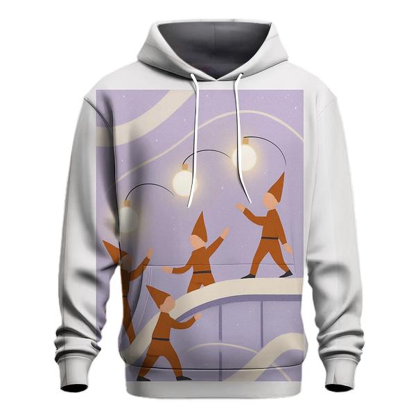 Elf Conveyor Light Ballet printed hoodies