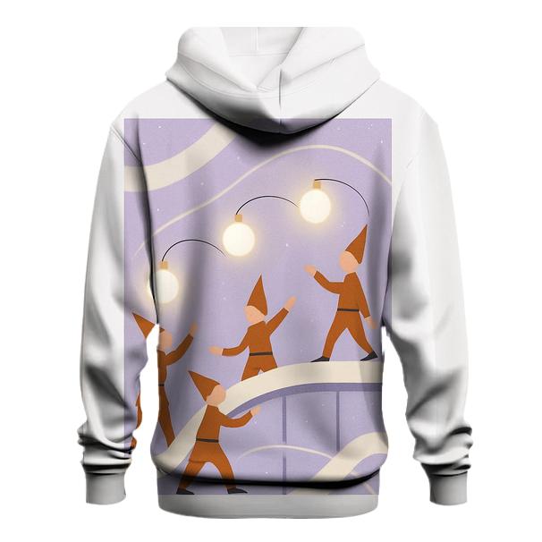 Elf Conveyor Light Ballet printed hoodies