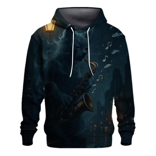 Phantom Alley Jazz Cat pullover hoodies