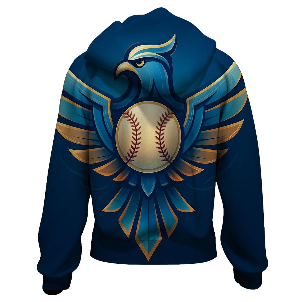 Cerulean Crest Blue Jays designer hoodies