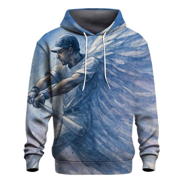 Blue Jays Feathered Batter Mid Swing lightweight hoodies