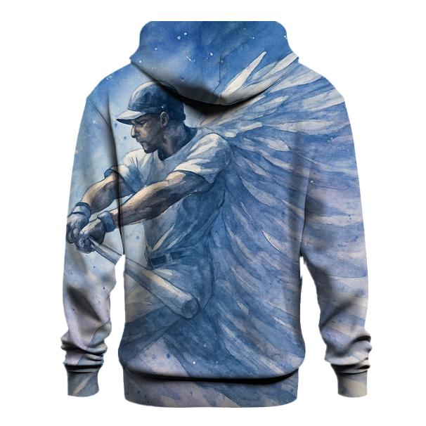 Blue Jays Feathered Batter Mid Swing lightweight hoodies