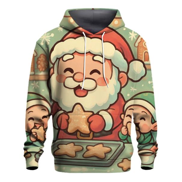 Chibi Cookie Chef Santa hoodies fashion