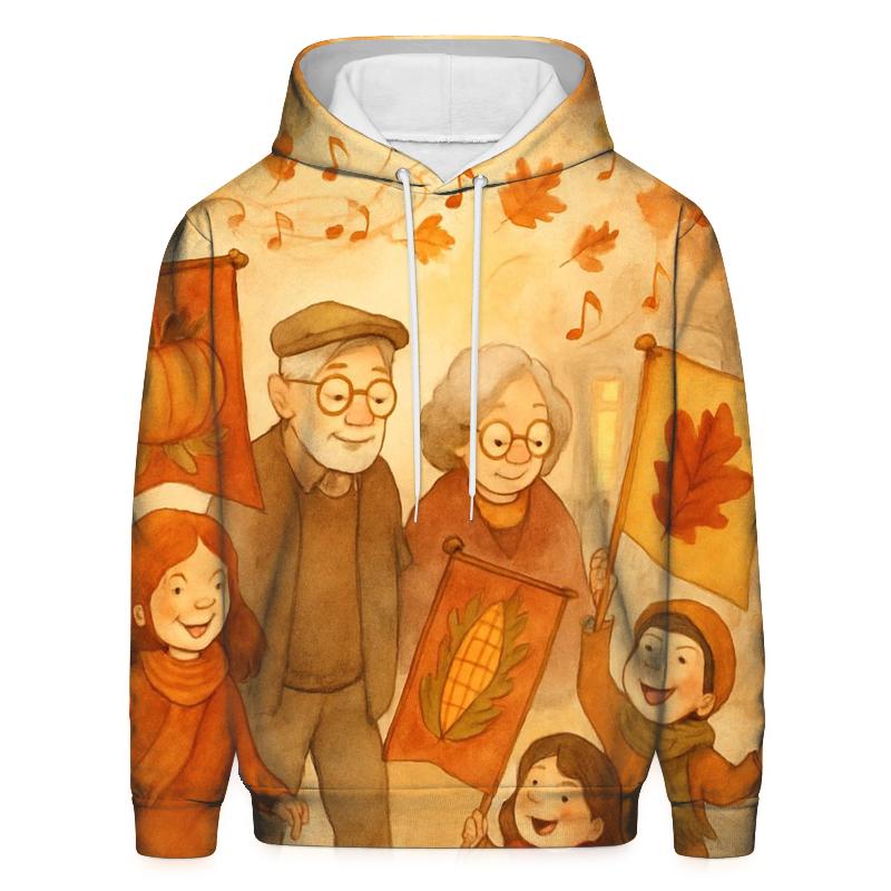 Maple Lane Parade zip-up hoodies