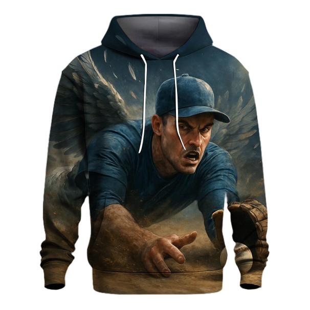 Winged Infield Charge Blue Jays printed hoodies