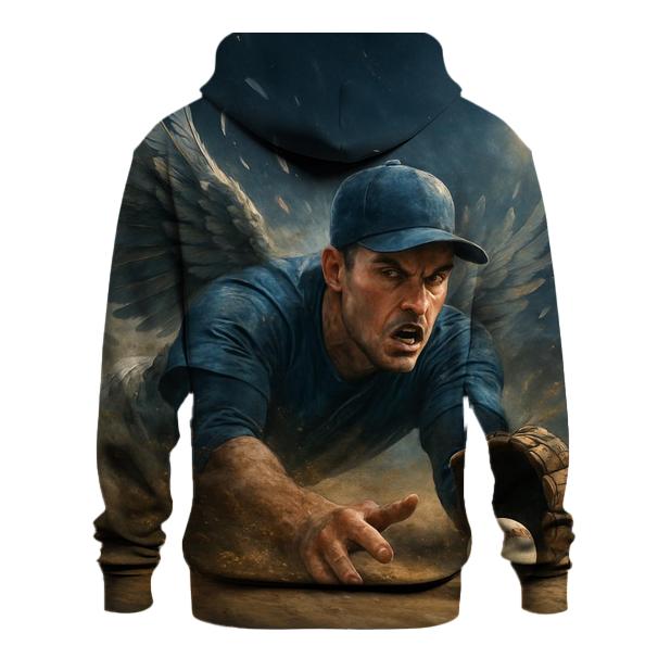 Winged Infield Charge Blue Jays printed hoodies