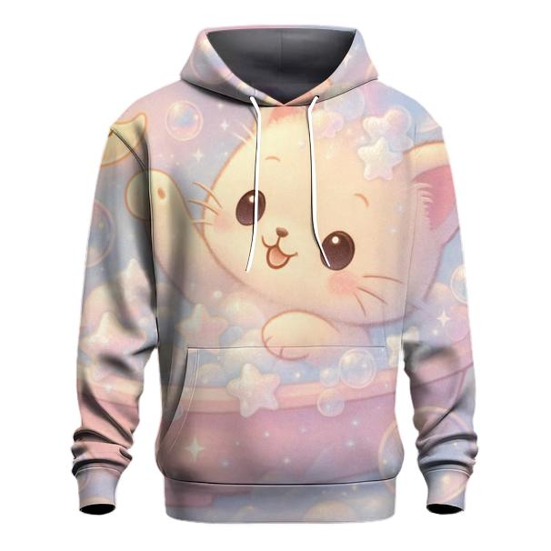 Bubble Bath Star Kitten zip-up hoodies