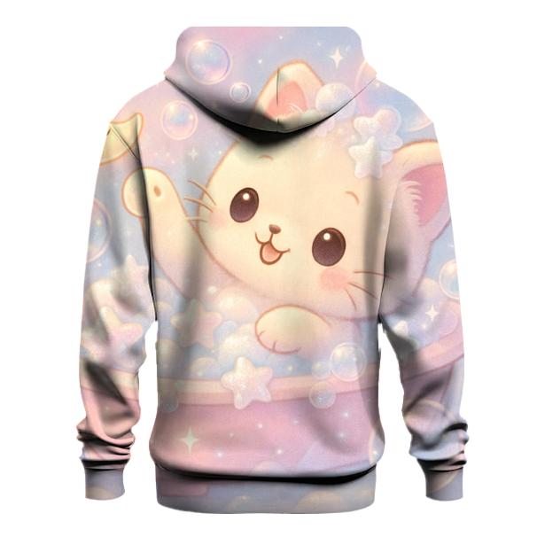 Bubble Bath Star Kitten zip-up hoodies
