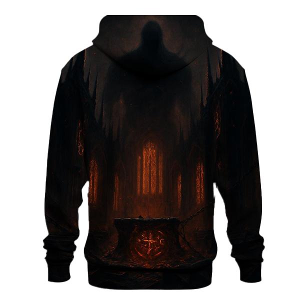 Cathedral Of Iron And Ember embroidered hoodies